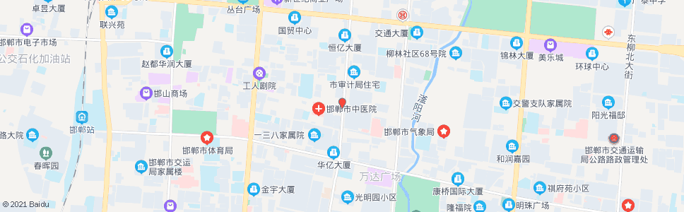 邯郸和平路光明街口_公交站地图_邯郸公交_妙搜公交查询2025