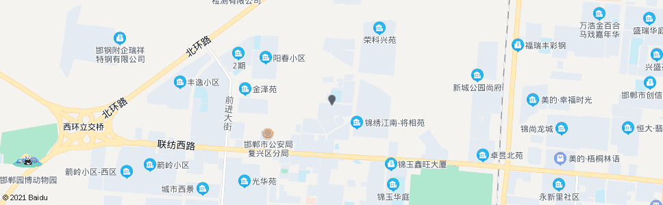 邯郸建设北小学_公交站地图_邯郸公交_妙搜公交查询2025