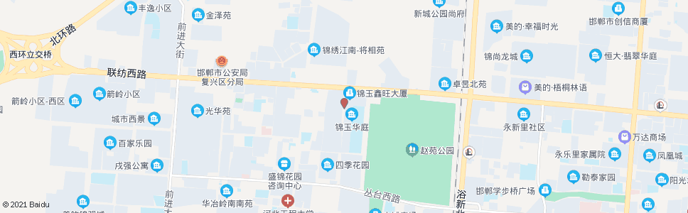 邯郸昌源小区东门_公交站地图_邯郸公交_妙搜公交查询2025