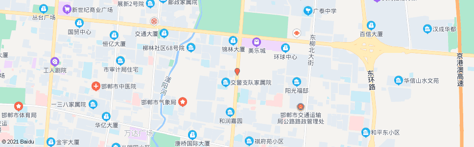 邯郸中柳林_公交站地图_邯郸公交_妙搜公交查询2025