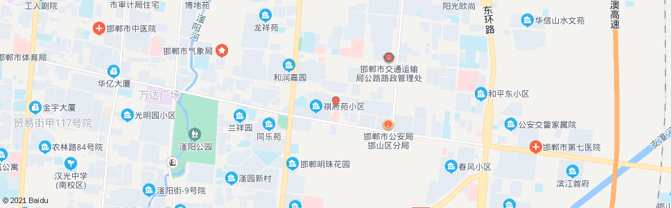 邯郸城建家属院_公交站地图_邯郸公交_妙搜公交查询2025