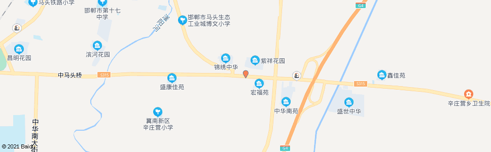 邯郸小马庄_公交站地图_邯郸公交_妙搜公交查询2025