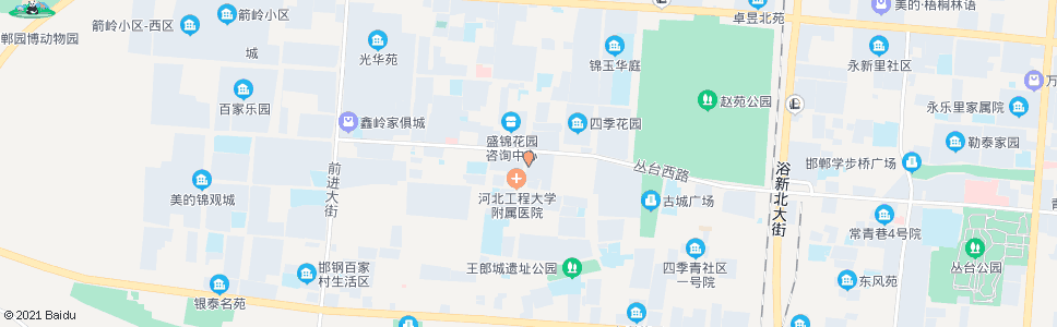 邯郸建材机械厂_公交站地图_邯郸公交_妙搜公交查询2025