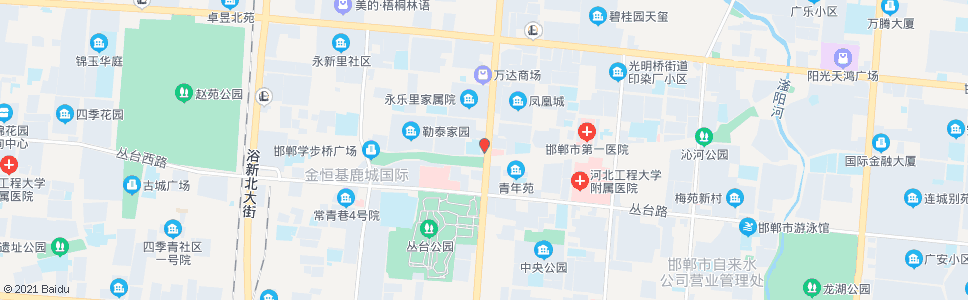 邯郸邯郸广播电视大学_公交站地图_邯郸公交_妙搜公交查询2025