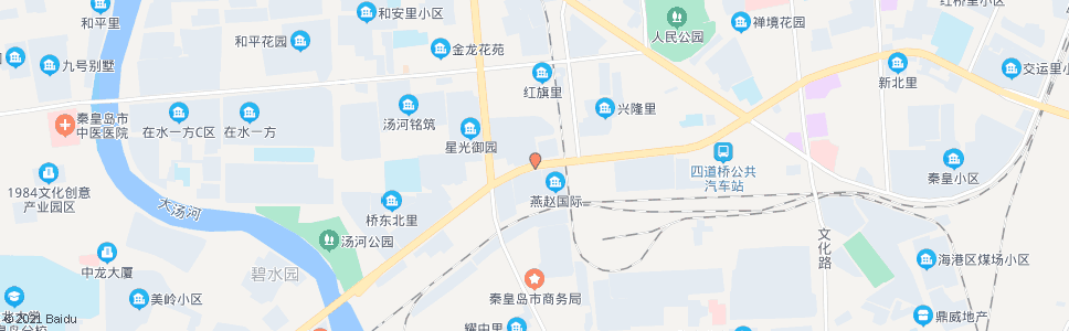 秦皇岛旭日家具广场(红星美凯龙)_公交站地图_秦皇岛公交_妙搜公交查询2024