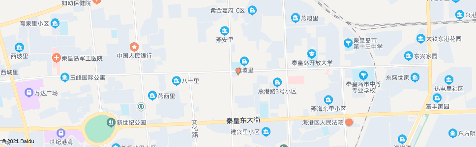 秦皇岛首创水务公司_公交站地图_秦皇岛公交_妙搜公交查询2025