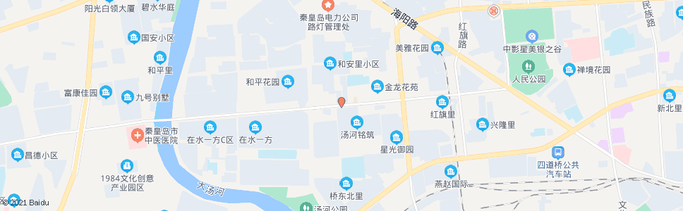 秦皇岛第四医院北区(市肿瘤医院)_公交站地图_秦皇岛公交_妙搜公交查询2024