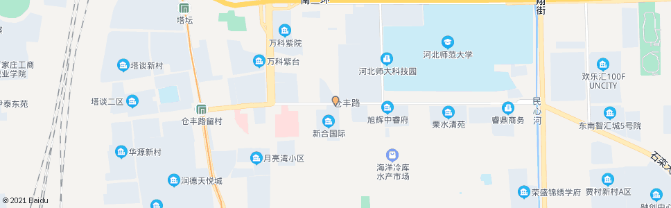 石家庄建华仓兴路口_公交站地图_石家庄公交_妙搜公交查询2025