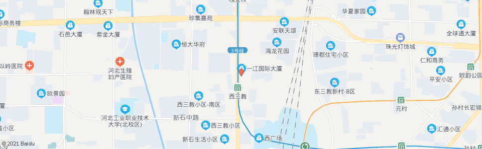 石家庄恒丰大酒店_公交站地图_石家庄公交_妙搜公交查询2024