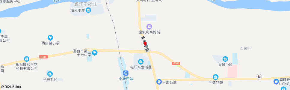 邢台邢台南郊医院(电厂路口)_公交站地图_邢台公交_妙搜公交查询2025