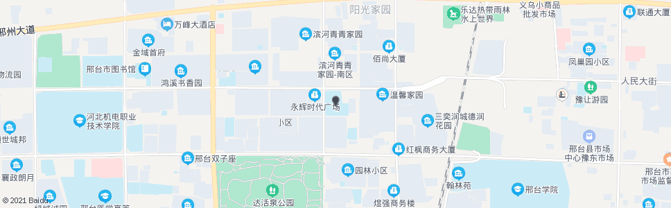 邢台蓝天双语小学_公交站地图_邢台公交_妙搜公交查询2024