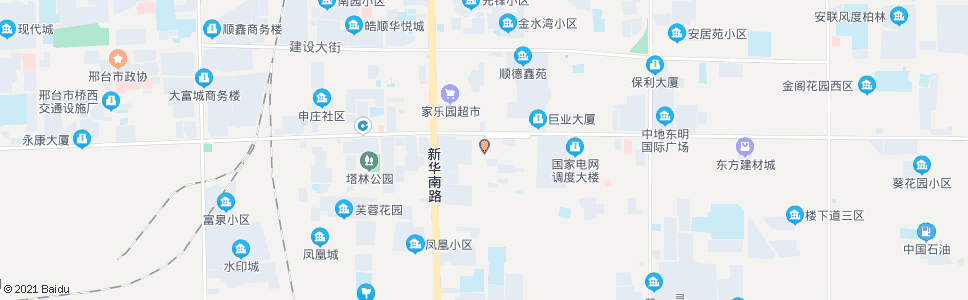 邢台东牛角菜市场(东方装饰超市)_公交站地图_邢台公交_妙搜公交查询2025