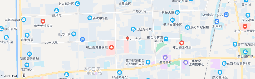 邢台矿物局医院_公交站地图_邢台公交_妙搜公交查询2025