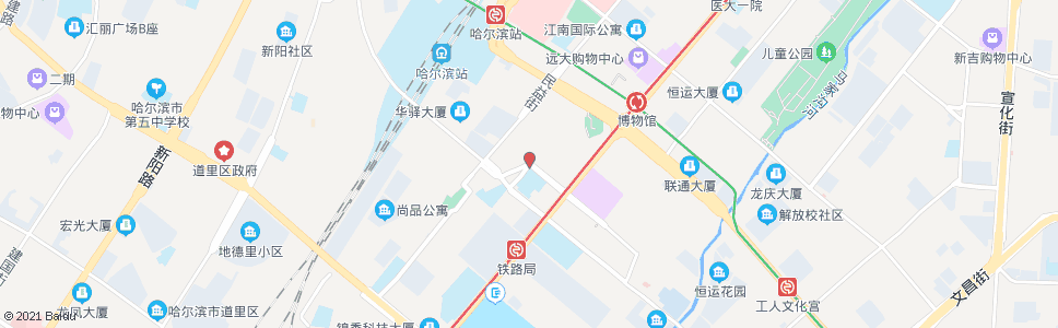 哈尔滨北京街(满洲里街口)_公交站地图_哈尔滨公交_妙搜公交查询2024