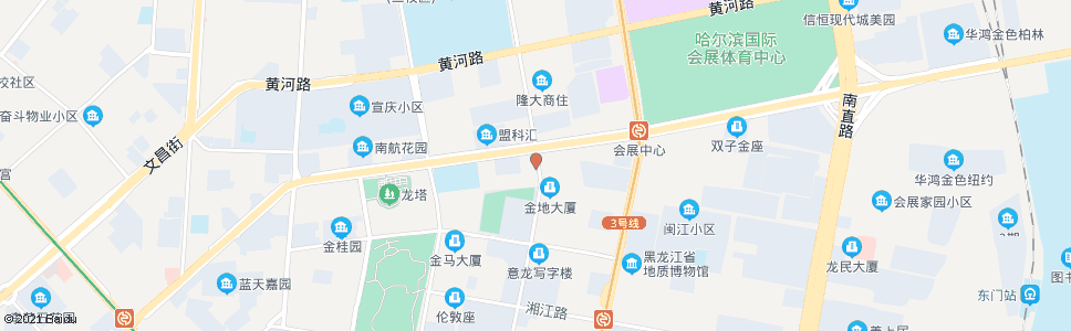 哈尔滨(韩亚银行)市老龄委_公交站地图_哈尔滨公交_妙搜公交查询2025