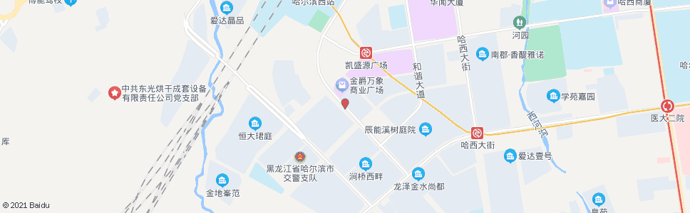 哈尔滨哈尔滨大街中兴左街街口_公交站地图_哈尔滨公交_妙搜公交查询2024