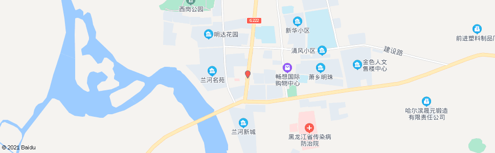 哈尔滨呼兰区城建局_公交站地图_哈尔滨公交_妙搜公交查询2025