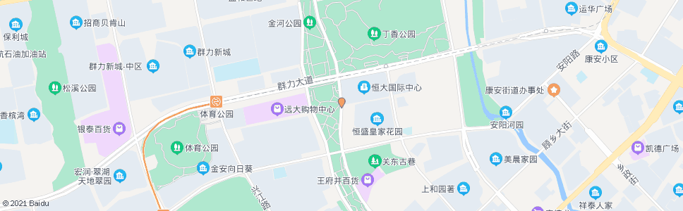 哈尔滨景江东路(群力第四大道口)_公交站地图_哈尔滨公交_妙搜公交查询2024