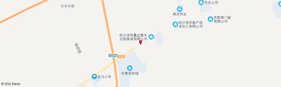 哈尔滨良友食杂店_公交站地图_哈尔滨公交_妙搜公交查询2024