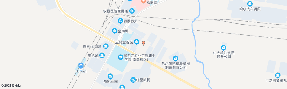 哈尔滨红旗农场中学_公交站地图_哈尔滨公交_妙搜公交查询2024