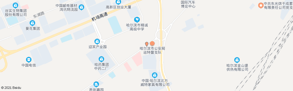 哈尔滨王家店_公交站地图_哈尔滨公交_妙搜公交查询2024