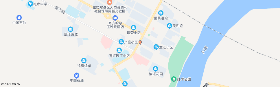 齐齐哈尔龙江市场_公交站地图_齐齐哈尔公交_妙搜公交查询2025