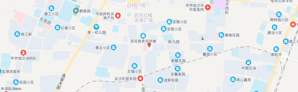 齐齐哈尔客运枢纽大楼_公交站地图_齐齐哈尔公交_妙搜公交查询2025