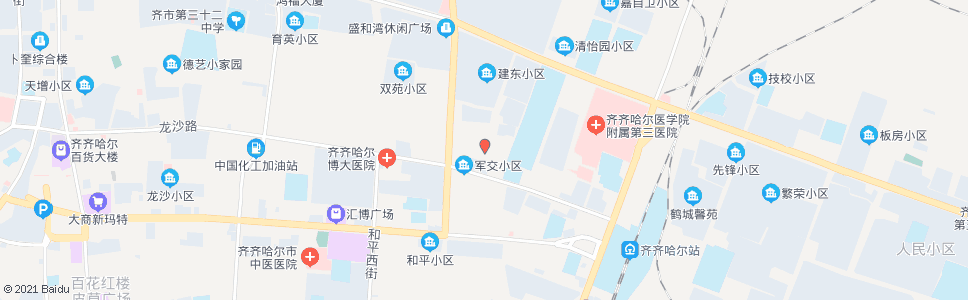 齐齐哈尔食品商店_公交站地图_齐齐哈尔公交_妙搜公交查询2024