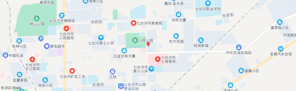 七台河回春牙所_公交站地图_七台河公交_妙搜公交查询2025