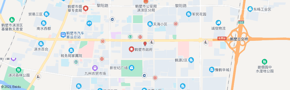 鹤壁鸿源大酒店_公交站地图_鹤壁公交_妙搜公交查询2024