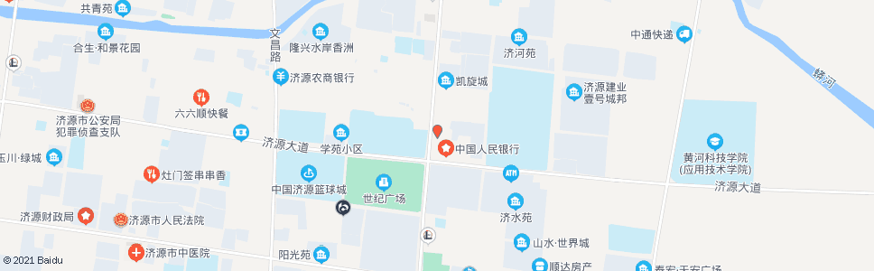 济源丹尼斯沁园店_公交站地图_济源公交_妙搜公交查询2024