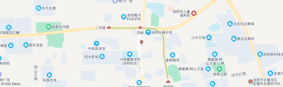 洛阳黎明化工研究院(王城大道三一零国道口南)_公交站地图_洛阳公交_妙搜公交查询2024