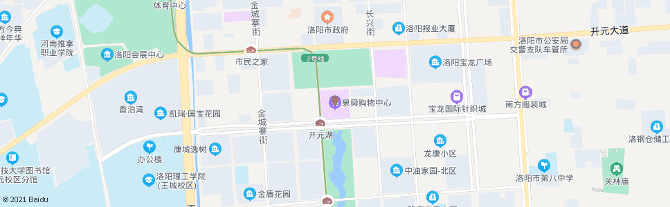 洛阳展览路兴洛东街口西(泉舜购物中心)_公交站地图_洛阳公交_妙搜公交查询2024