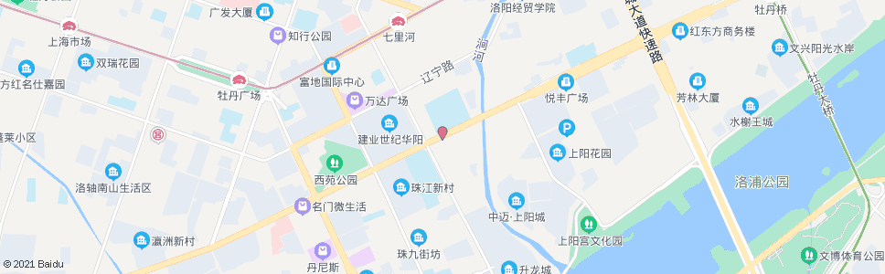 洛阳九都西路珠江路口_公交站地图_洛阳公交_妙搜公交查询2024