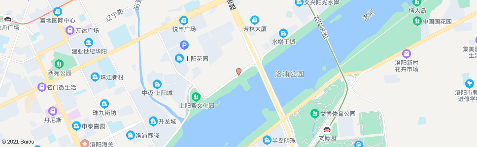 洛阳滨河北路王城大道口西_公交站地图_洛阳公交_妙搜公交查询2024