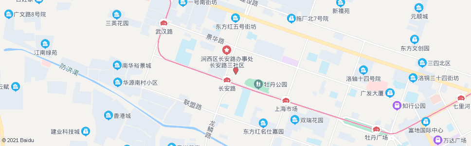 洛阳科大东方医院南(龙鳞路西苑路口)_公交站地图_洛阳公交_妙搜公交查询2024