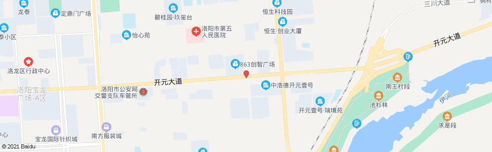 洛阳长厦门街开元大道口北_公交站地图_洛阳公交_妙搜公交查询2024