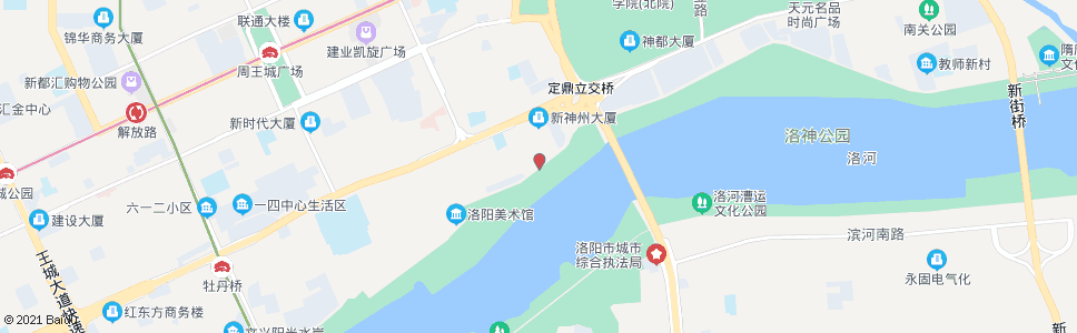 洛阳滨河北路定鼎立交桥西_公交站地图_洛阳公交_妙搜公交查询2024