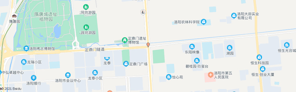 洛阳古城路龙门大道口_公交站地图_洛阳公交_妙搜公交查询2024