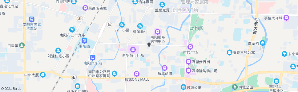 南阳银河宾馆_公交站地图_南阳公交_妙搜公交查询2025