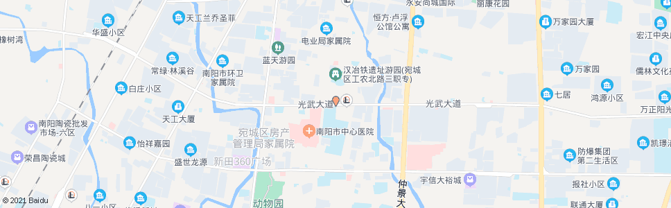 南阳工农路口(天山路)_公交站地图_南阳公交_妙搜公交查询2025