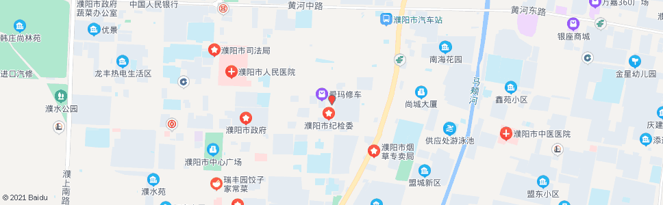 濮阳市区家属院_公交站地图_濮阳公交_妙搜公交查询2024