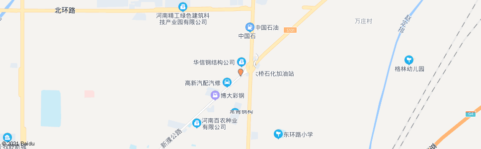 新乡一零七国道(京珠高速公路)_公交站地图_新乡公交_妙搜公交查询2024