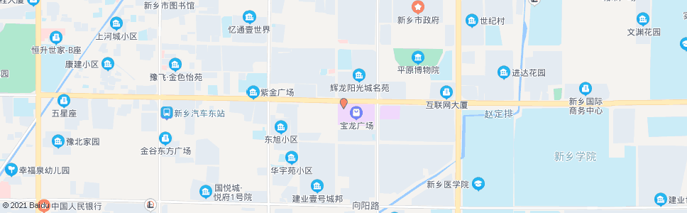 新乡金穗大道新一街站_公交站地图_新乡公交_妙搜公交查询2024