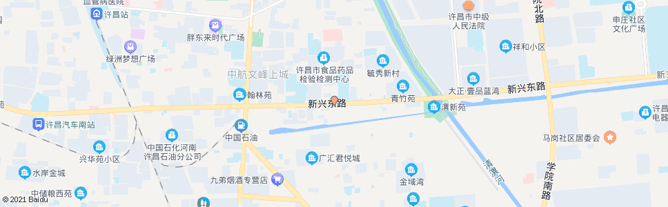 许昌新兴路与毓秀路口_公交站地图_许昌公交_妙搜公交查询2025