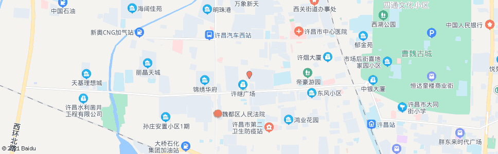 许昌向阳路帝豪路口_公交站地图_许昌公交_妙搜公交查询2025