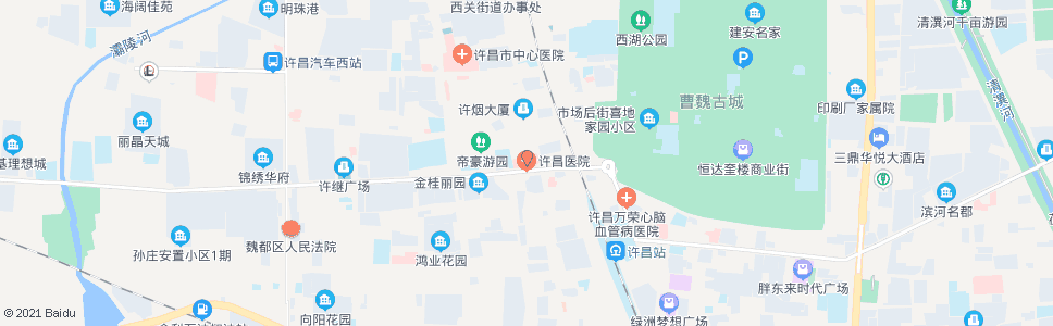 许昌东方医院_公交站地图_许昌公交_妙搜公交查询2025