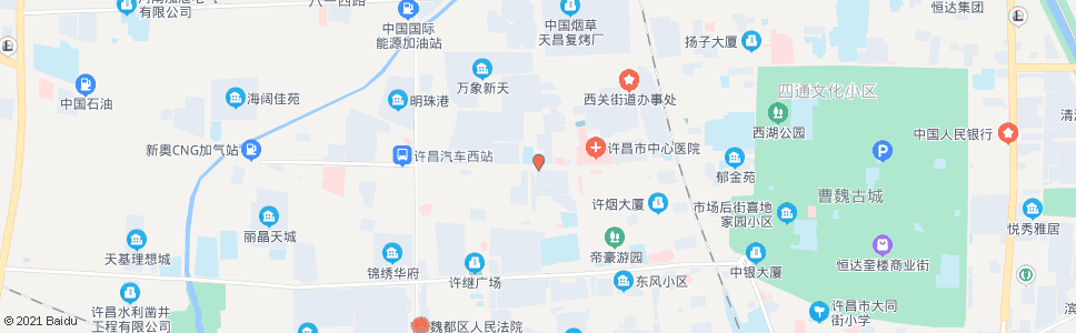 许昌烟厂家属院_公交站地图_许昌公交_妙搜公交查询2025