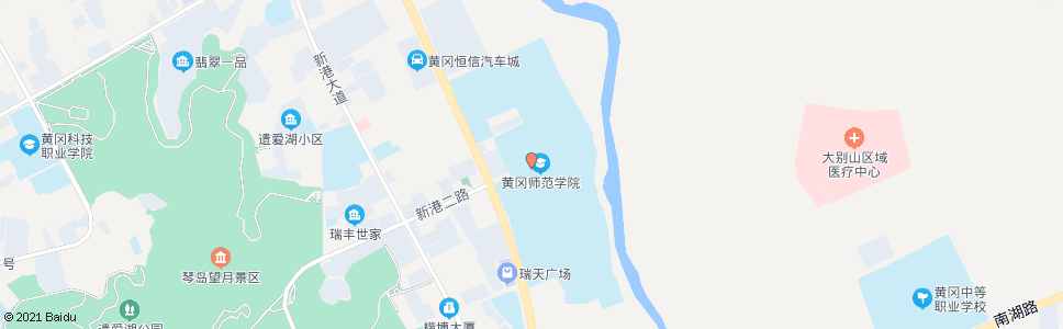 黄冈黄冈师院_公交站地图_黄冈公交_妙搜公交查询2025