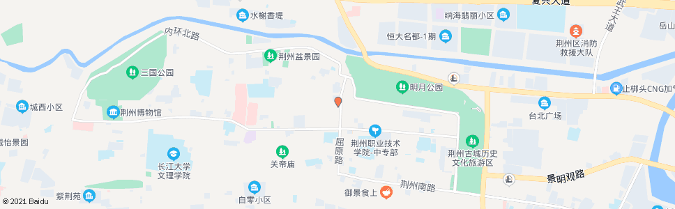 荆州市委_公交站地图_荆州公交_妙搜公交查询2024